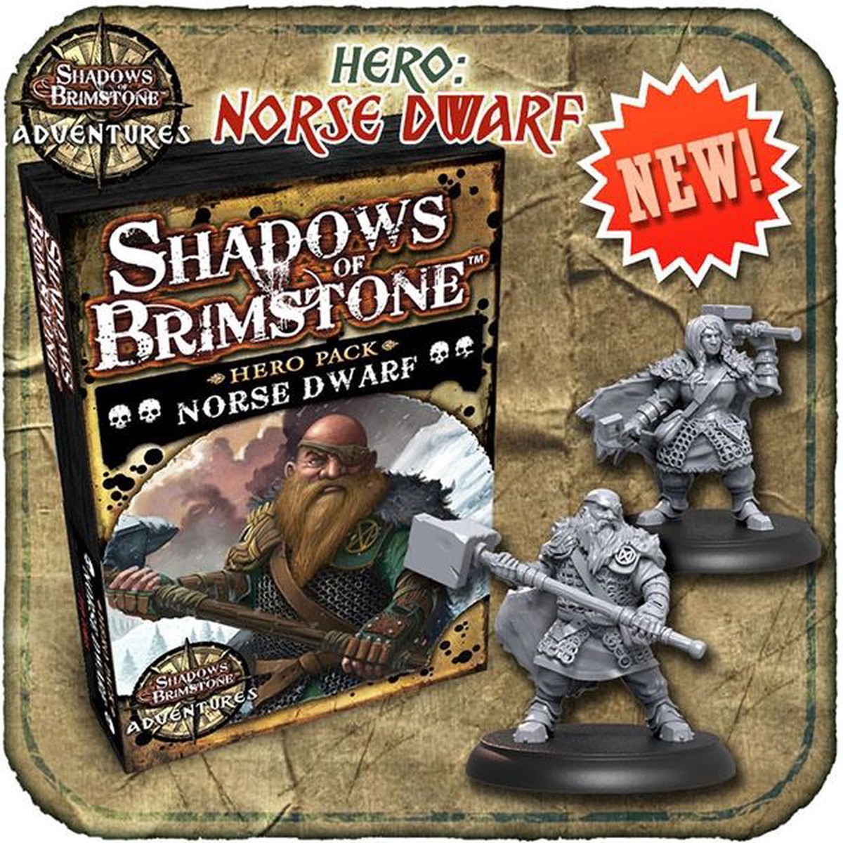 Shadows of Brimstone: Gates of Valhalla Norse Dwarf Hero Class