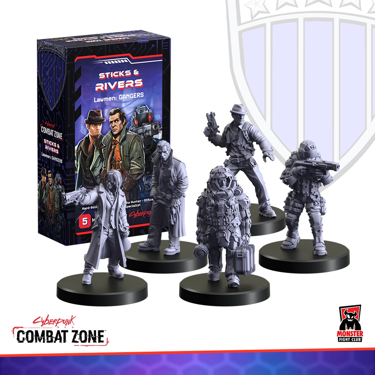 Cyberpunk: Combat Zone: Sticks & Rivers (Lawmen)