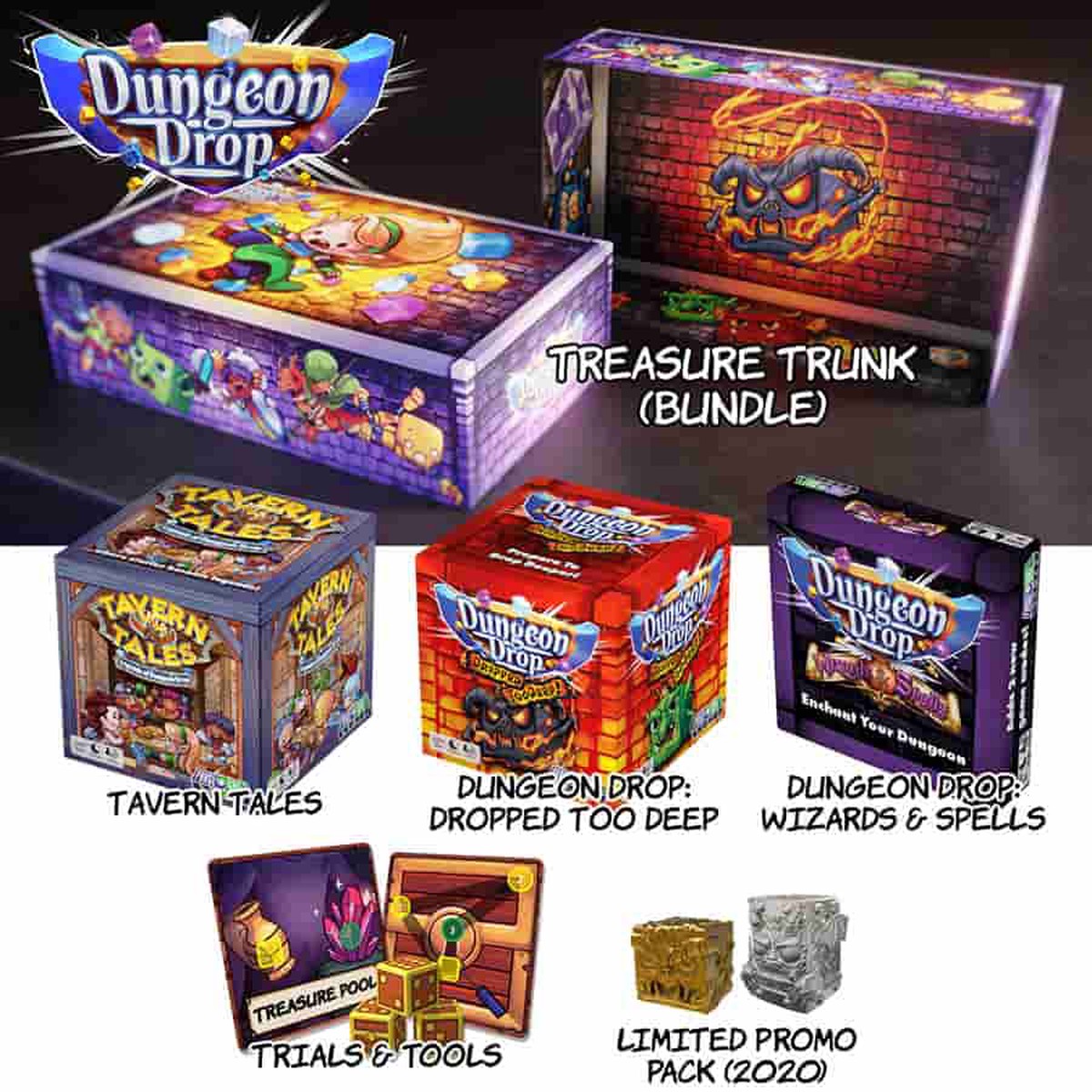 Dungeon Drop: Treasure Trunk Bundle *PRE-ORDER*