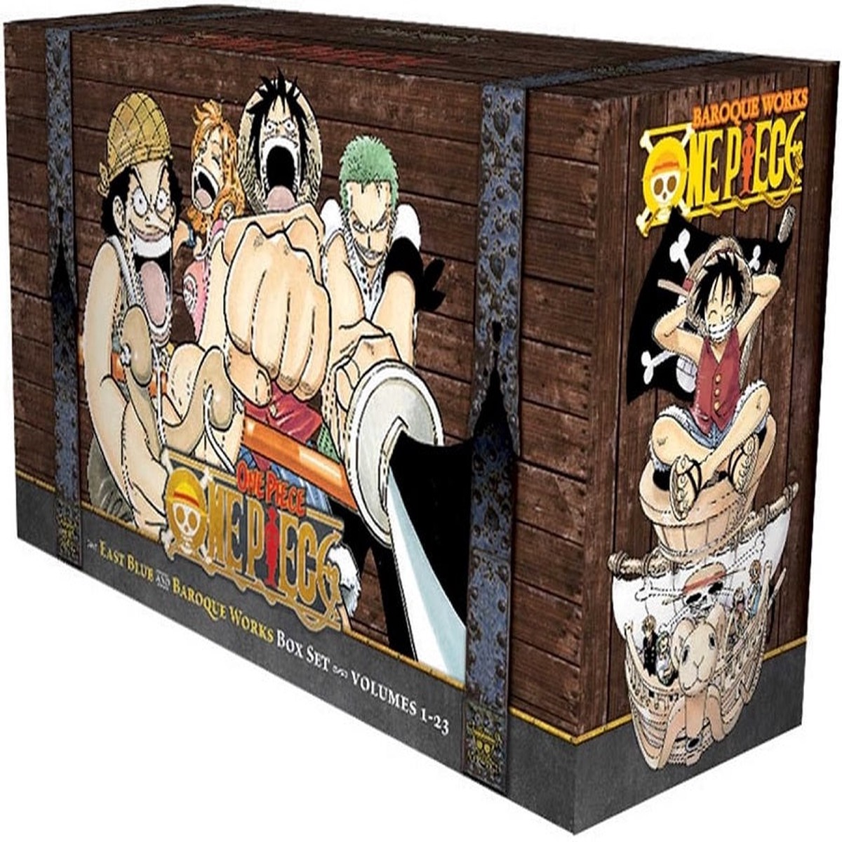 One Piece Box Set 1: East Blue and Baroque Works