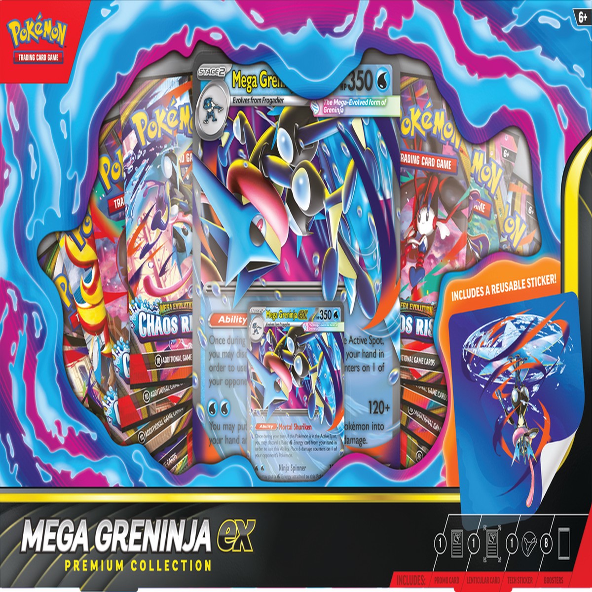 Pokemon - Mega Greninja ex Premium Collection