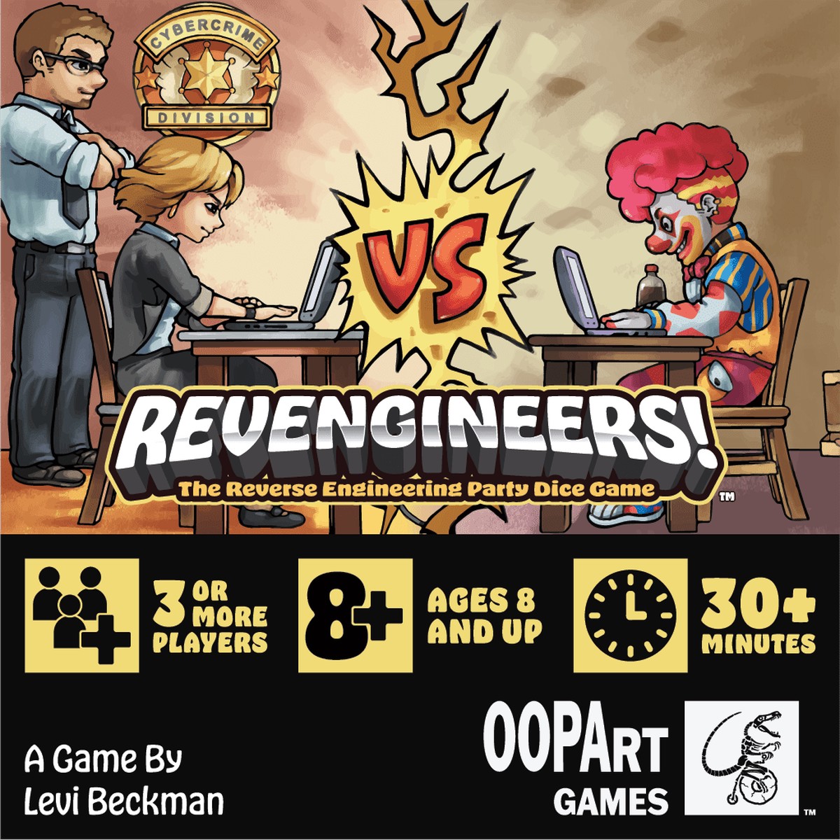 Revengineers!: The Reverse Engineering Party Dice Game (Minor Damage)