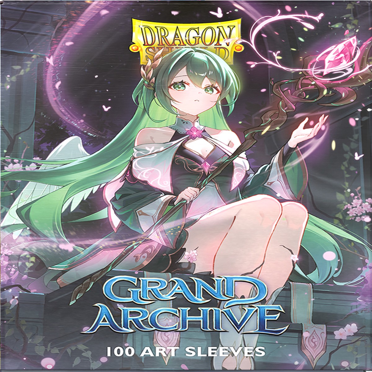 Dragon Shield - Grand Archive - Ariel, Archangel of Natura - Matte Dual Art Sleeves (100ct)