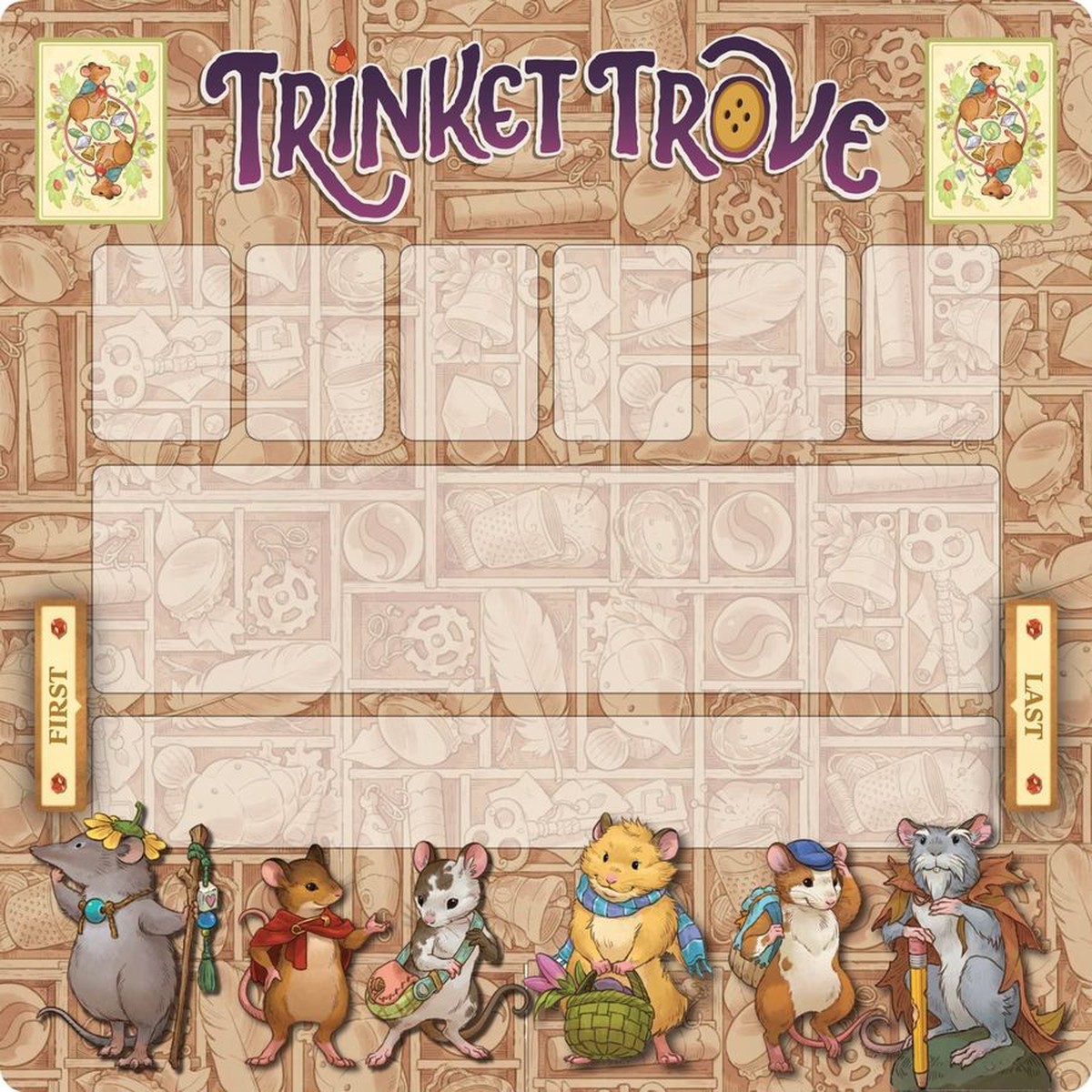 Trinket Trove: Square Playmat
