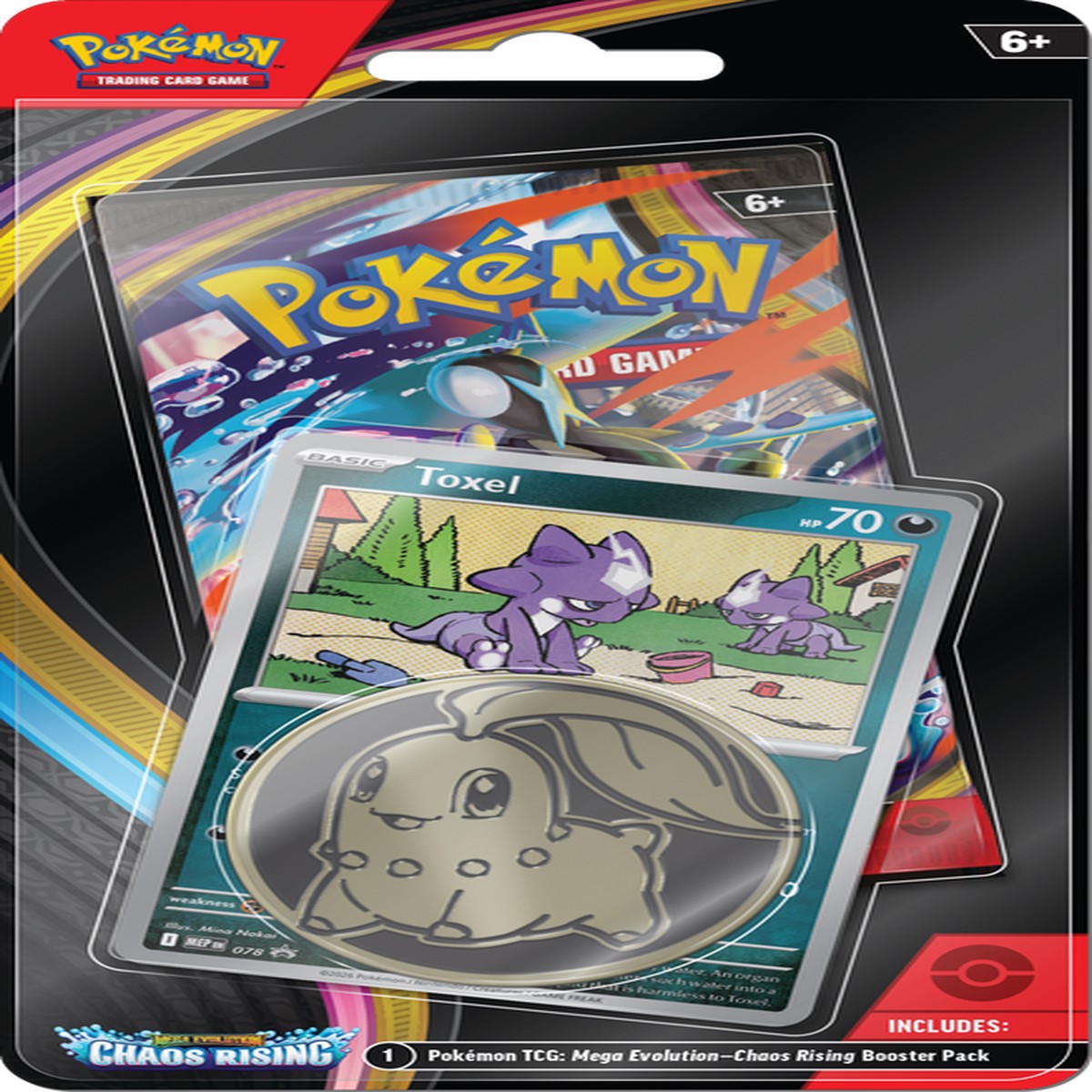 Pokemon - Mega Evolution - Chaos Rising - Checklane Blister