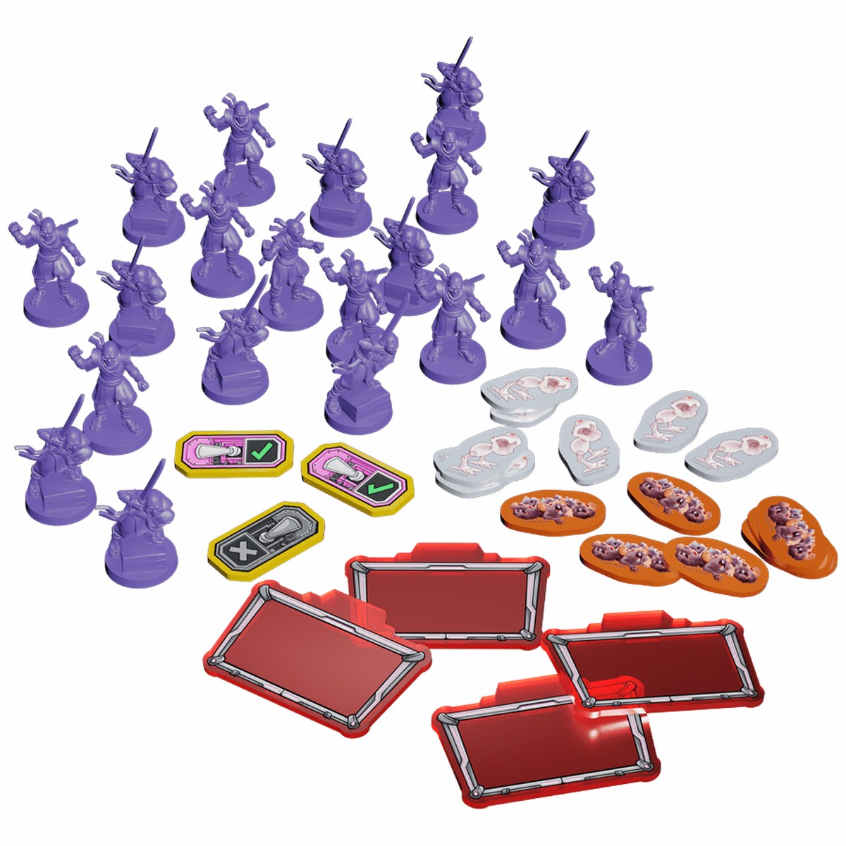 Unmatched Adventures: Teenage Mutant Ninja Turtles Deluxe Token Pack