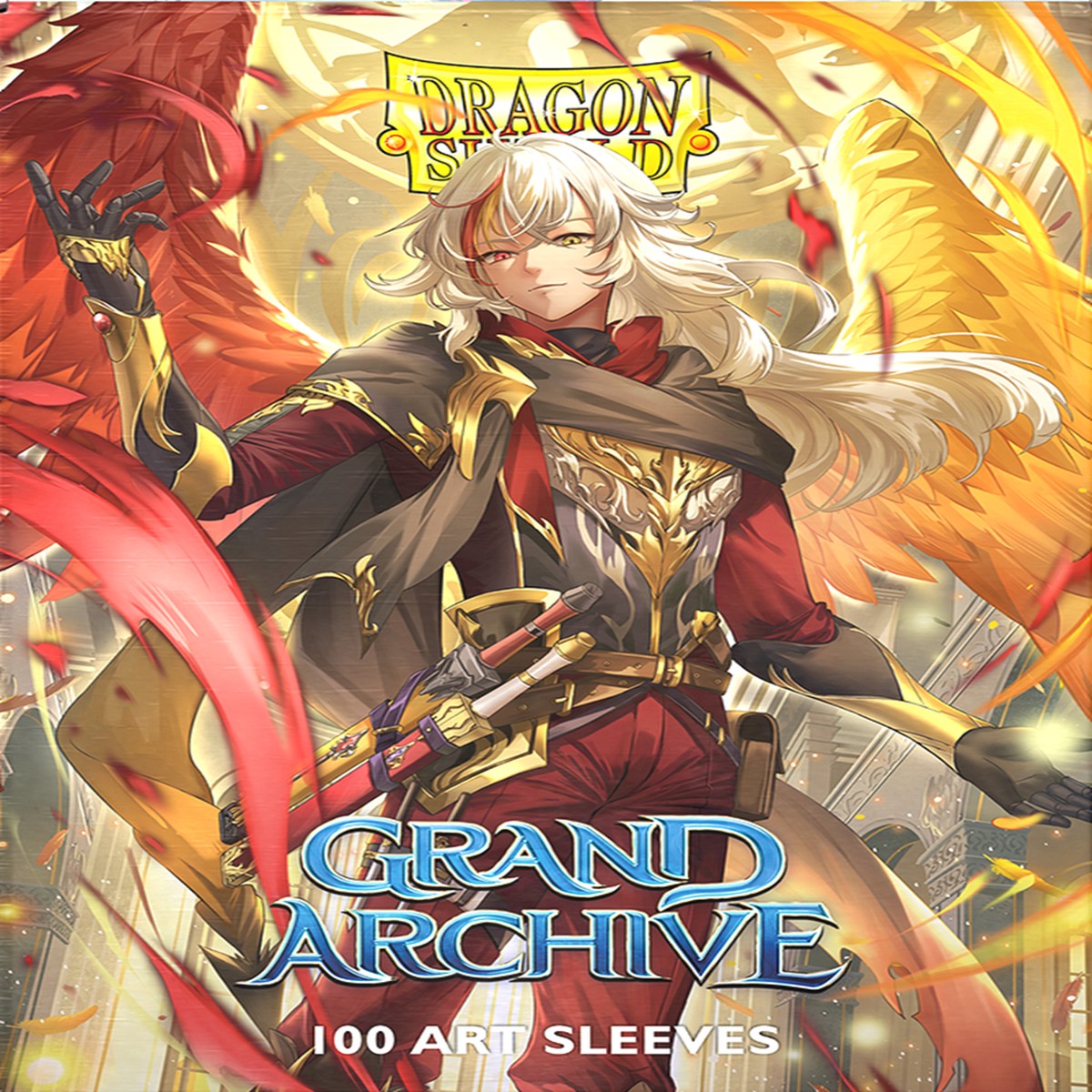 Dragon Shield - Grand Archive - Azrael, Archangel of Materia - Matte Dual Art Sleeves (100ct)