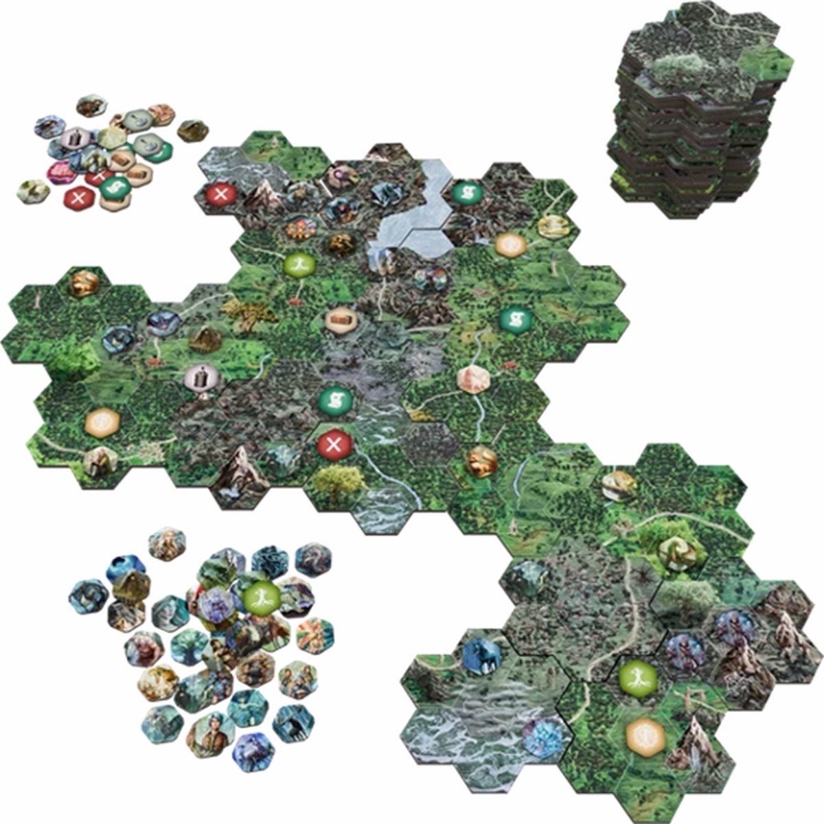 HEXplore It: The Forests of Adrimon Map Pack *PRE-ORDER*