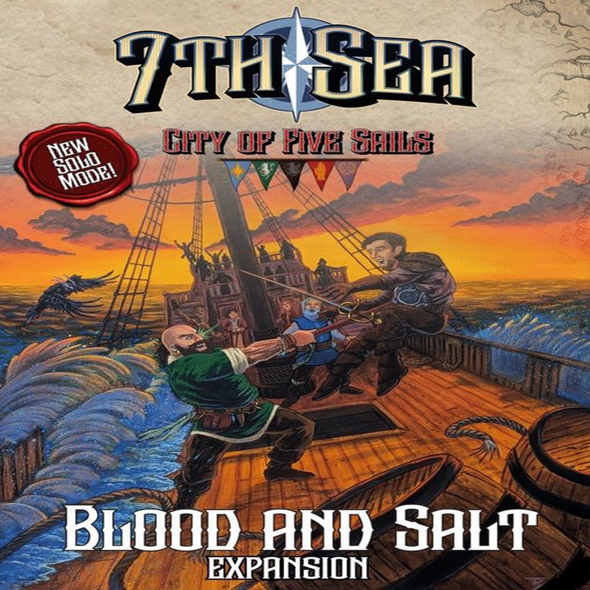 7th Sea: City of Five Sails Blood and Salt *PRE-ORDER*