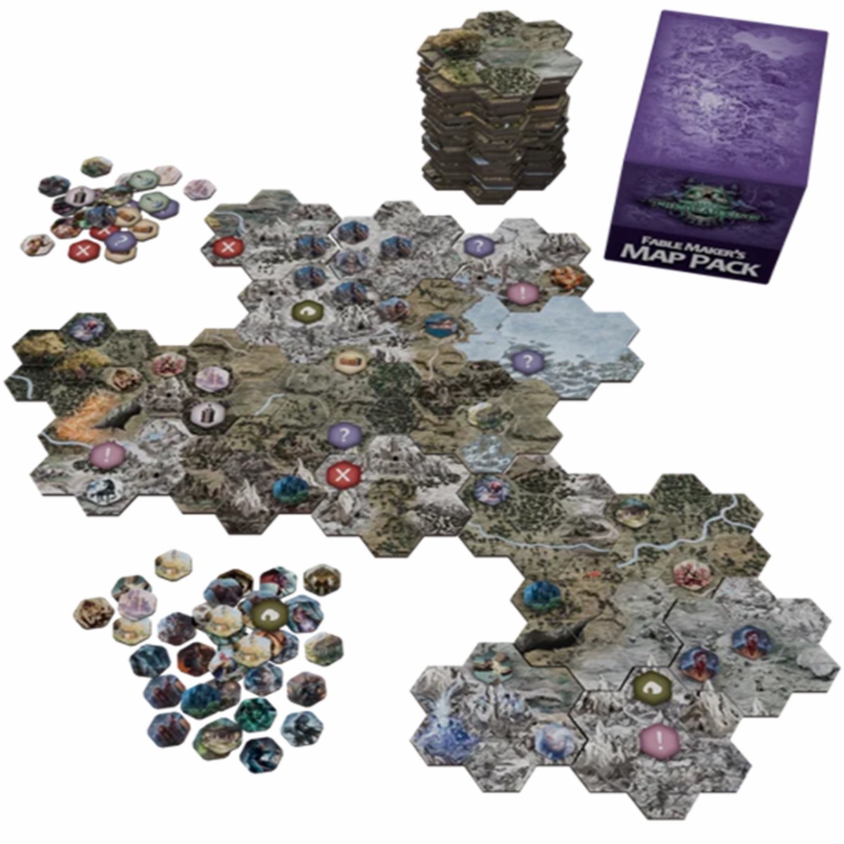 HEXplore It: The Valley of the Dead King Map Pack *PRE-ORDER*
