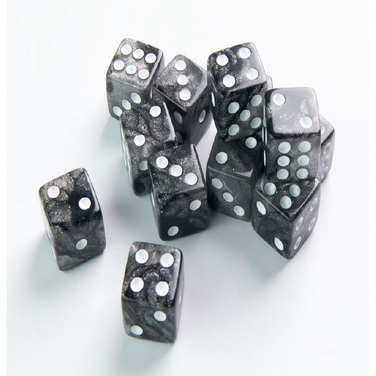 Gamegenic: Galaxy Series 16mm d6 Set: Moon (12ct)