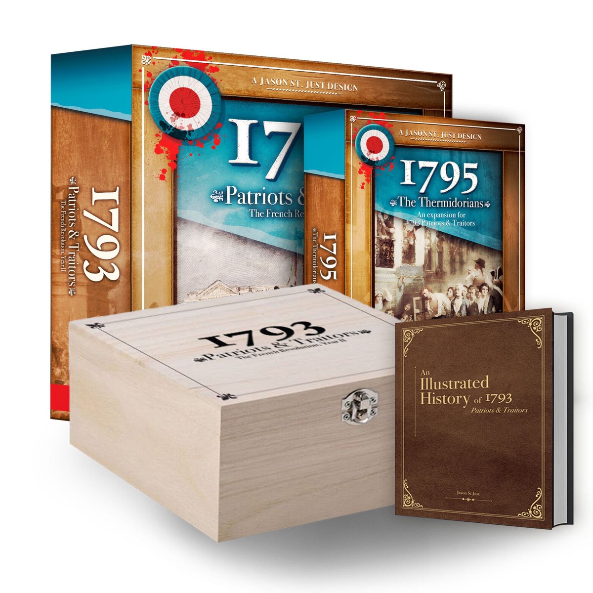 1793: Patriots & Traitors, LTD Deluxe Edition Wooden Box (Import)