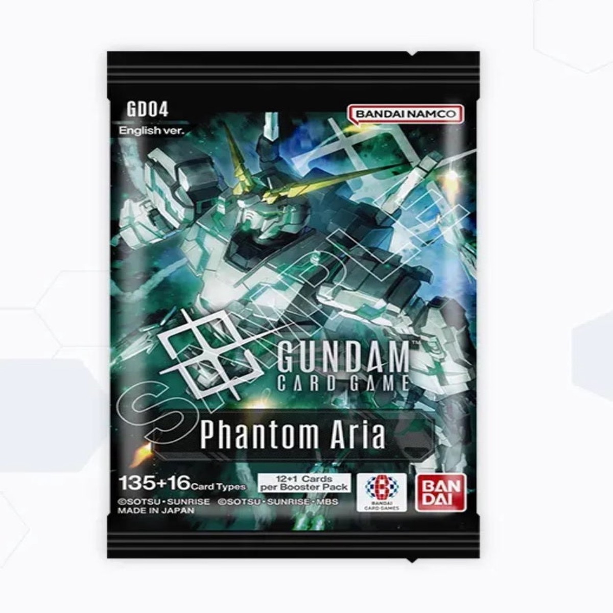 Gundam Card Game: PHANTOM ARIA Booster PACK (GD-04)