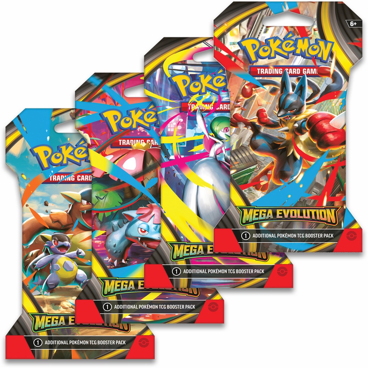 Pokemon - Mega Evolution - Base Set - Sleeved Booster Pack