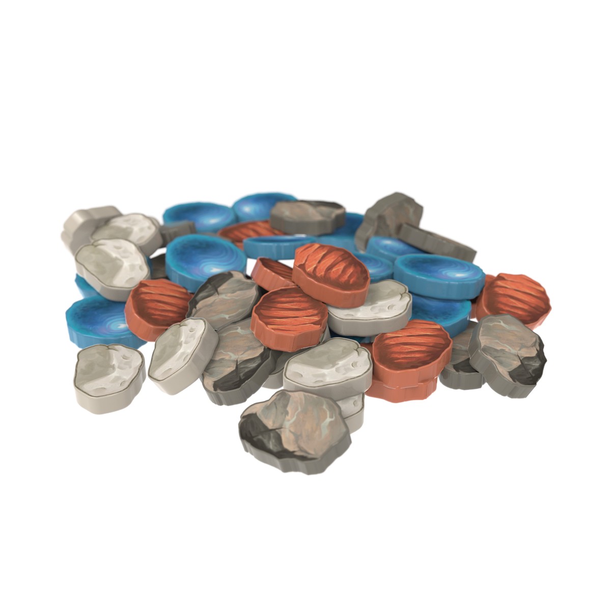Stonesaga: Deluxe Acrylic Mining Stones