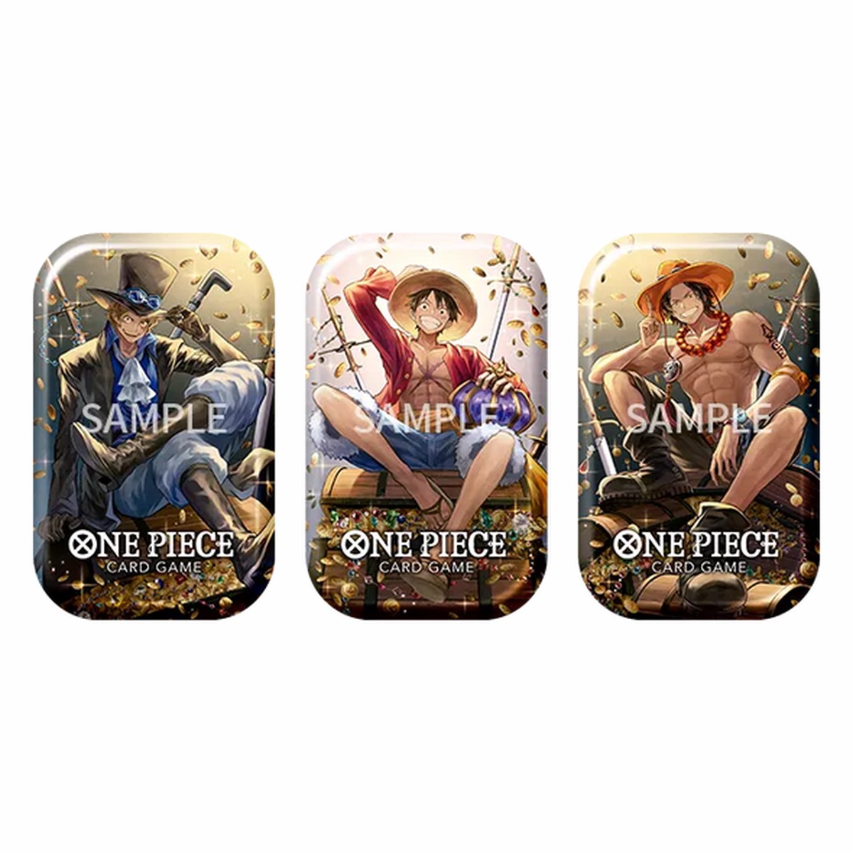 One Piece Card Game - TS02 Tin Pack Set Vol.2 (Set of 3)