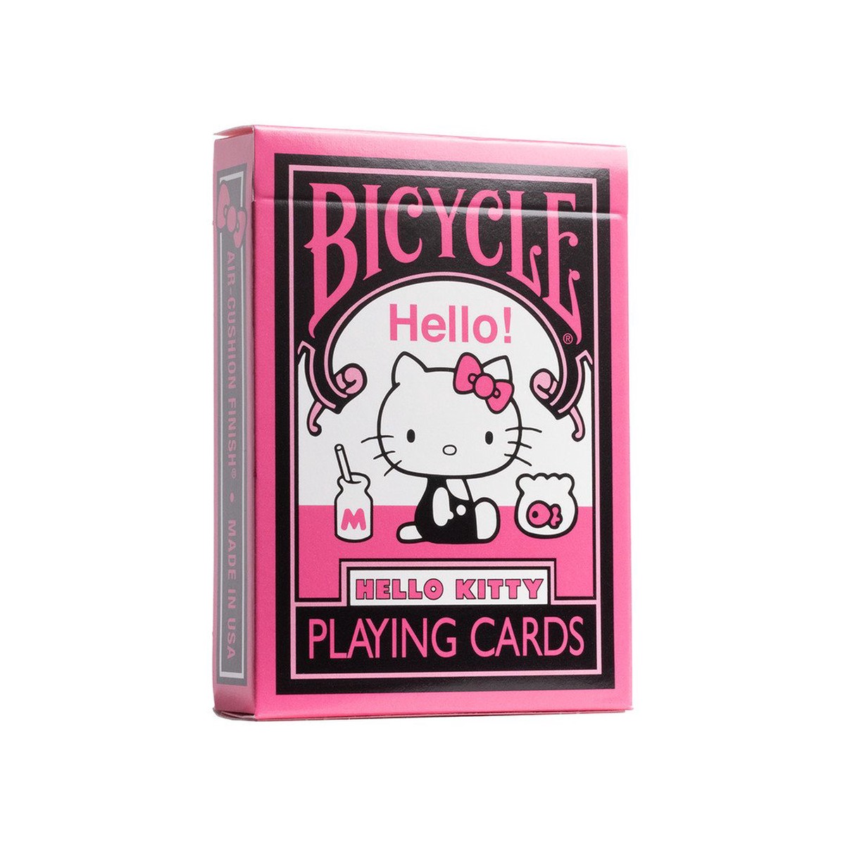 Bicycle Playing Cards - Hello Kitty Black and Pink