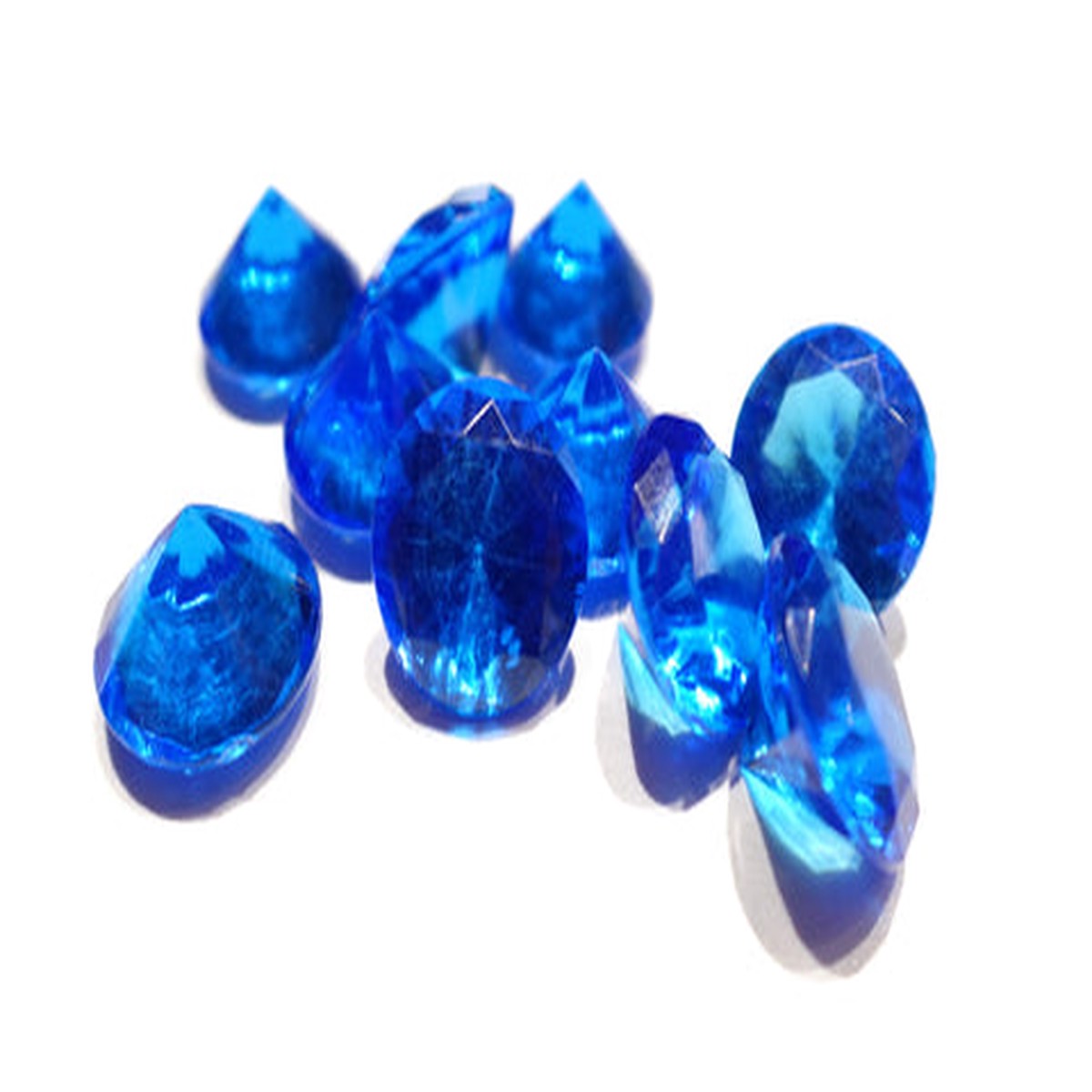 Top Shelf Gamer - Blue Gem Tokens (set of 10)