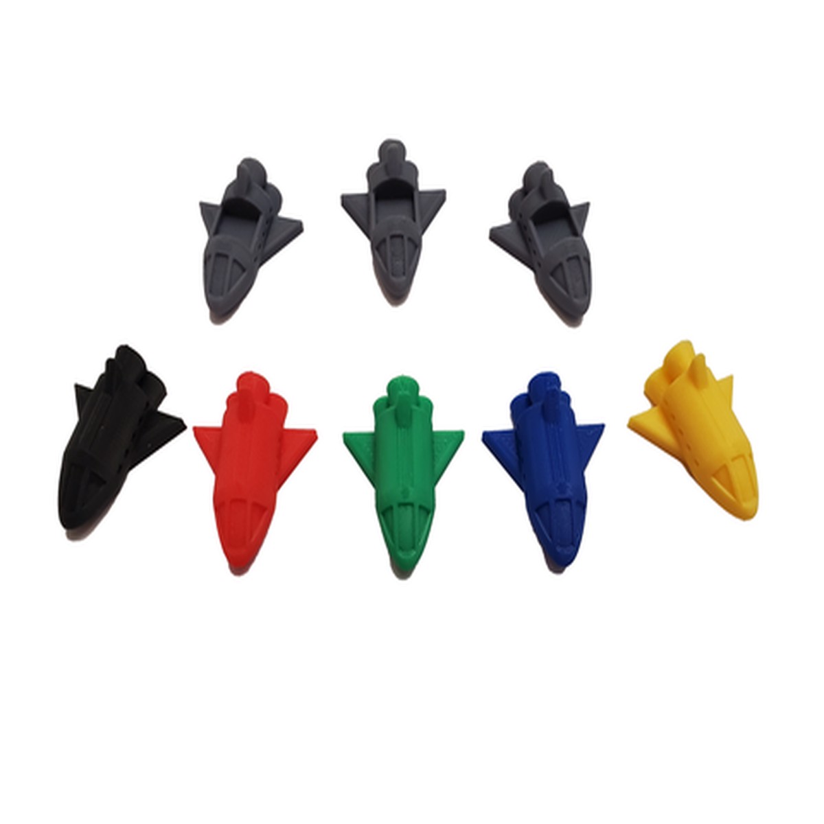 Top Shelf Gamer - Trade Ships compatible with Terraforming Mars Colonies (8 pcs)