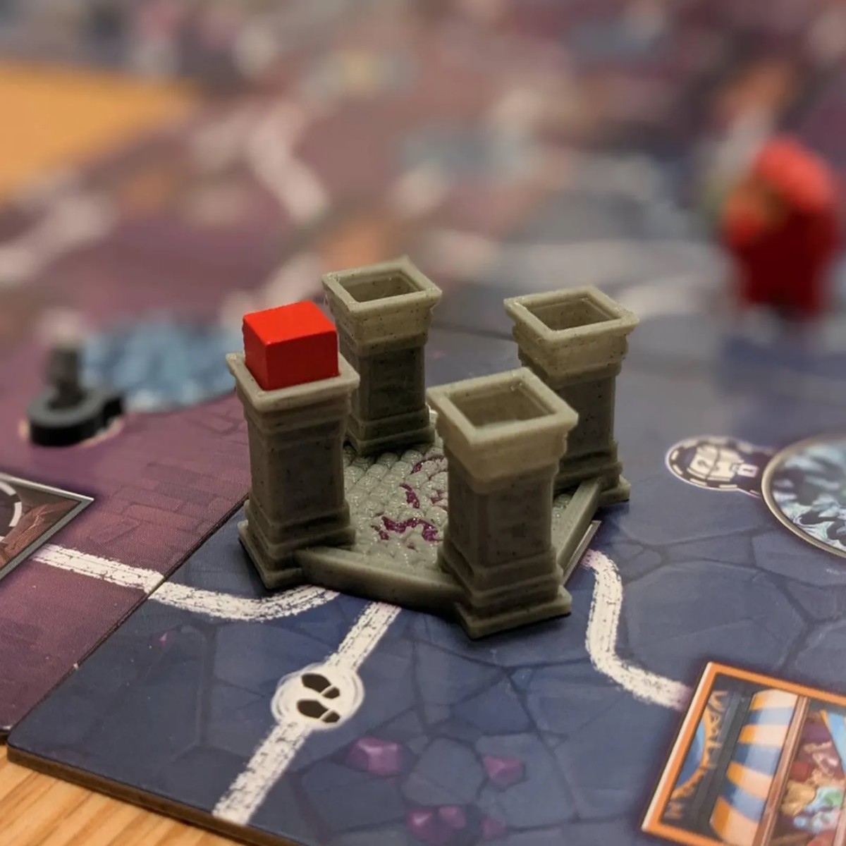 Top Shelf Gamer - Catacombs Upgraded Wayshrines With Clank! Catacombs (set of 8)