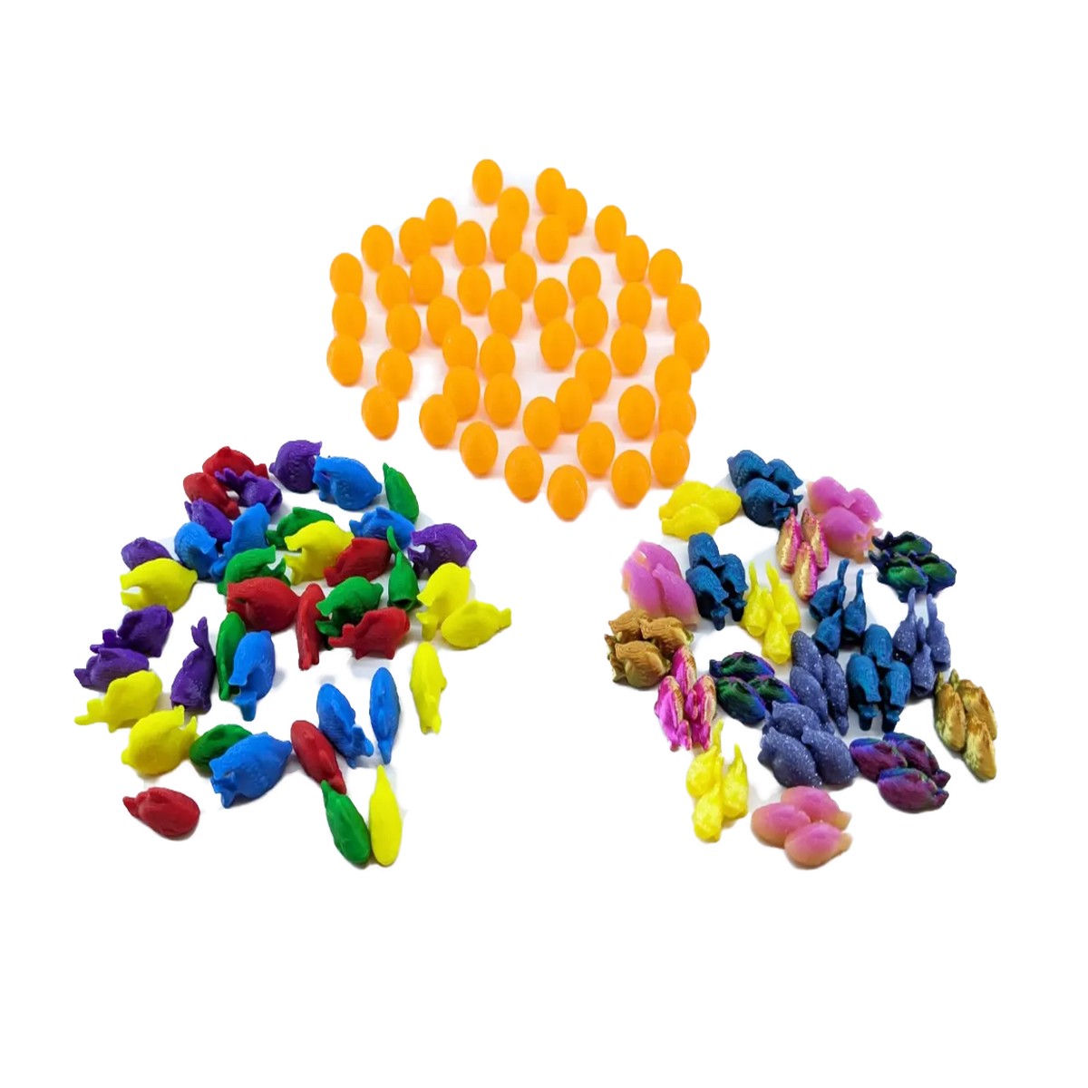 Top Shelf Gamer - Fish Tokens Bundle compatible with Finspan (Set of 110)