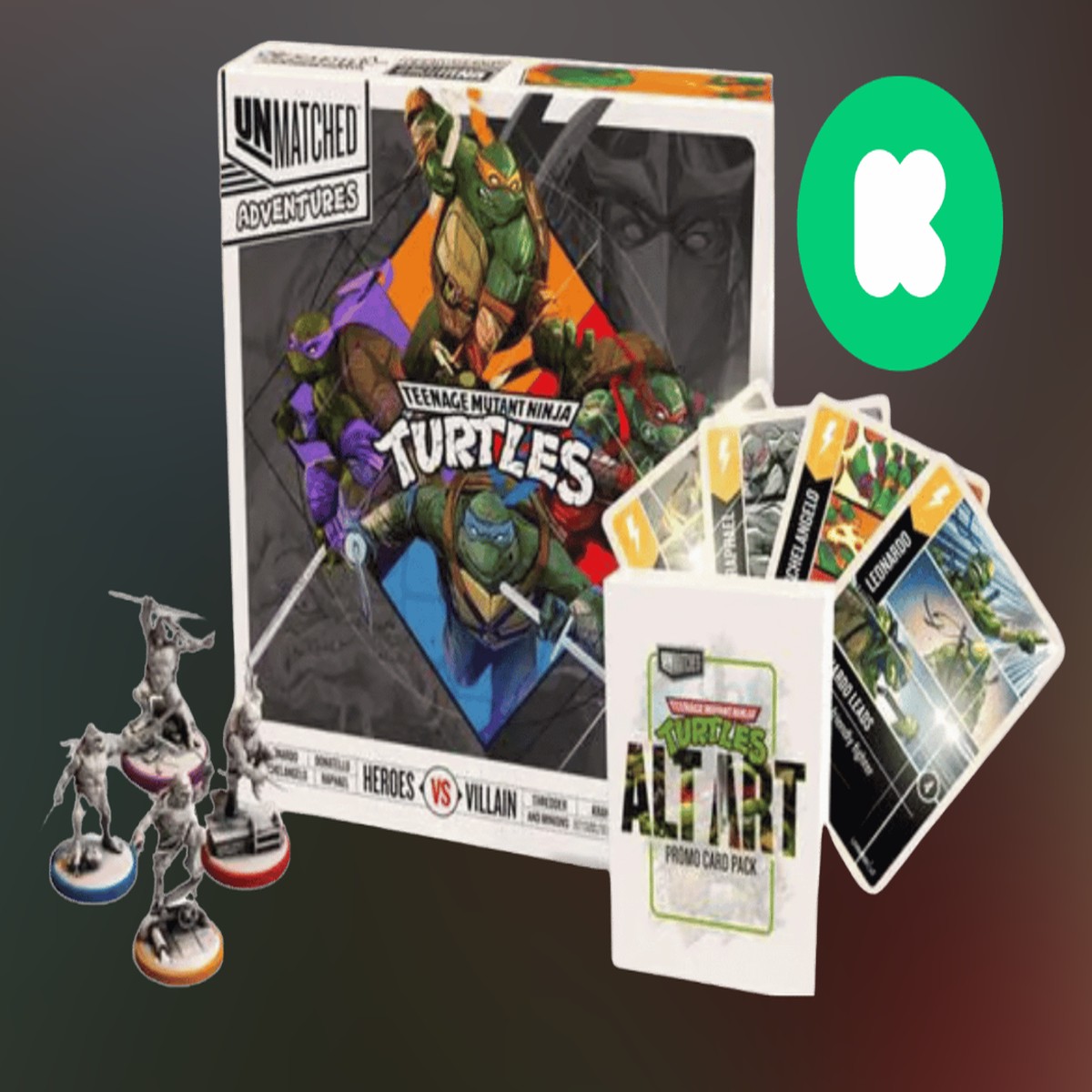 Unmatched Adventures: Teenage Mutant Ninja Turtles (Kickstarter Edition)