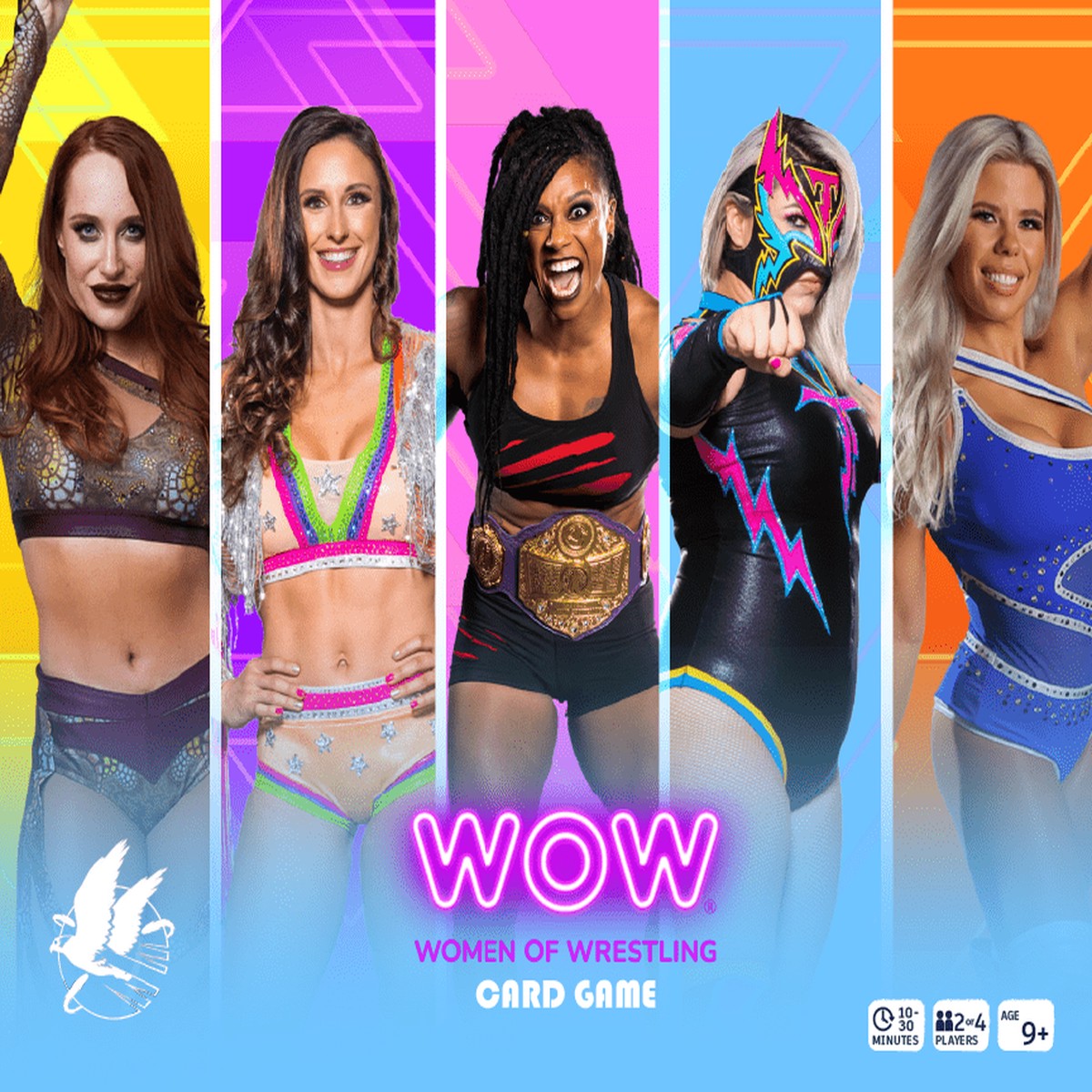 Women of Wrestling Card Game