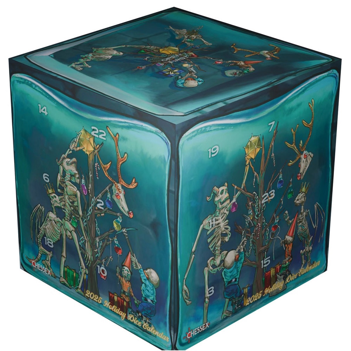 Chessex - Advent Holiday Dice Calendar 2025