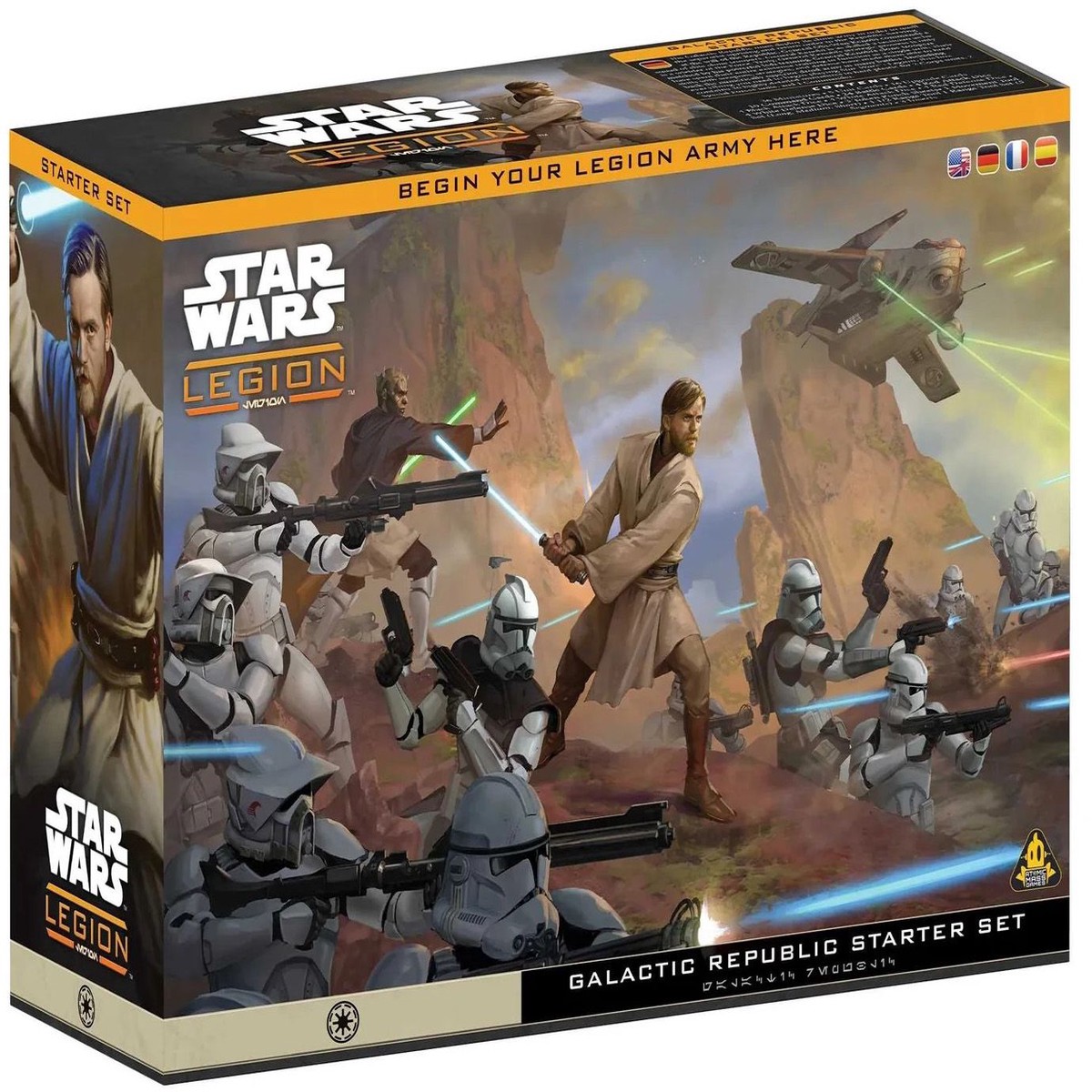 New Arrival Star Wars: Legion Galactic Republic Starter Set