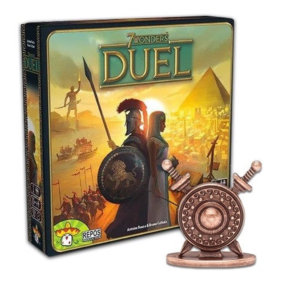 Moedas & Co Coin Set - 7 Wonders Duel: Conflict Pawn