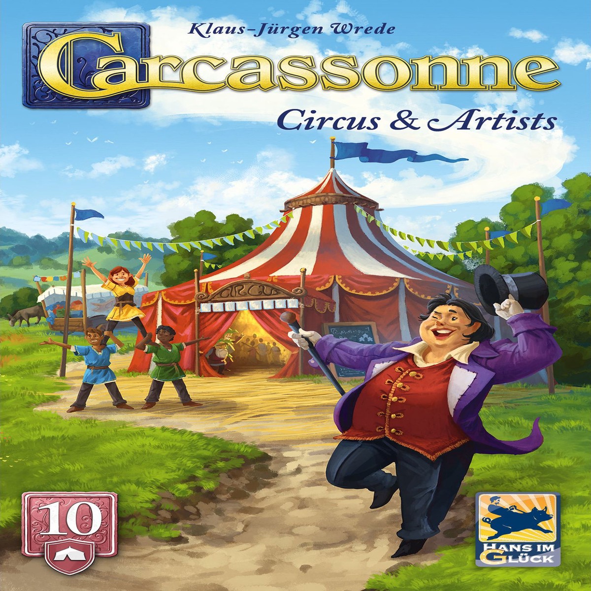 Carcassonne: Expansion 10 Circus & Artists (Refresh)