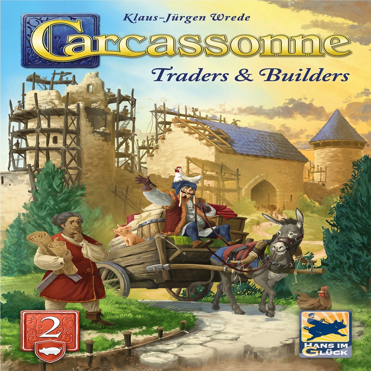 Carcassonne: Expansion 2 Traders & Builders (Refresh)