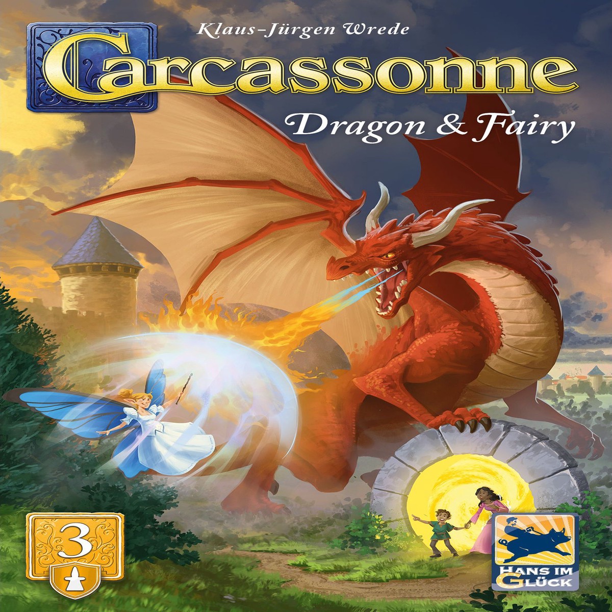 Carcassonne: Expansion 3 Dragon & Fairy (Refresh)