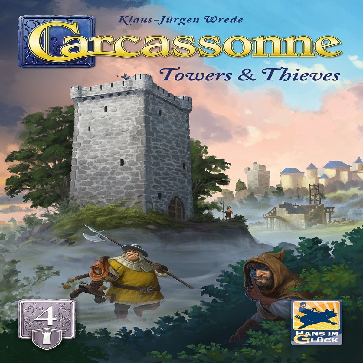 Carcassonne: Expansion 4 Towers & Thieves (Refresh)