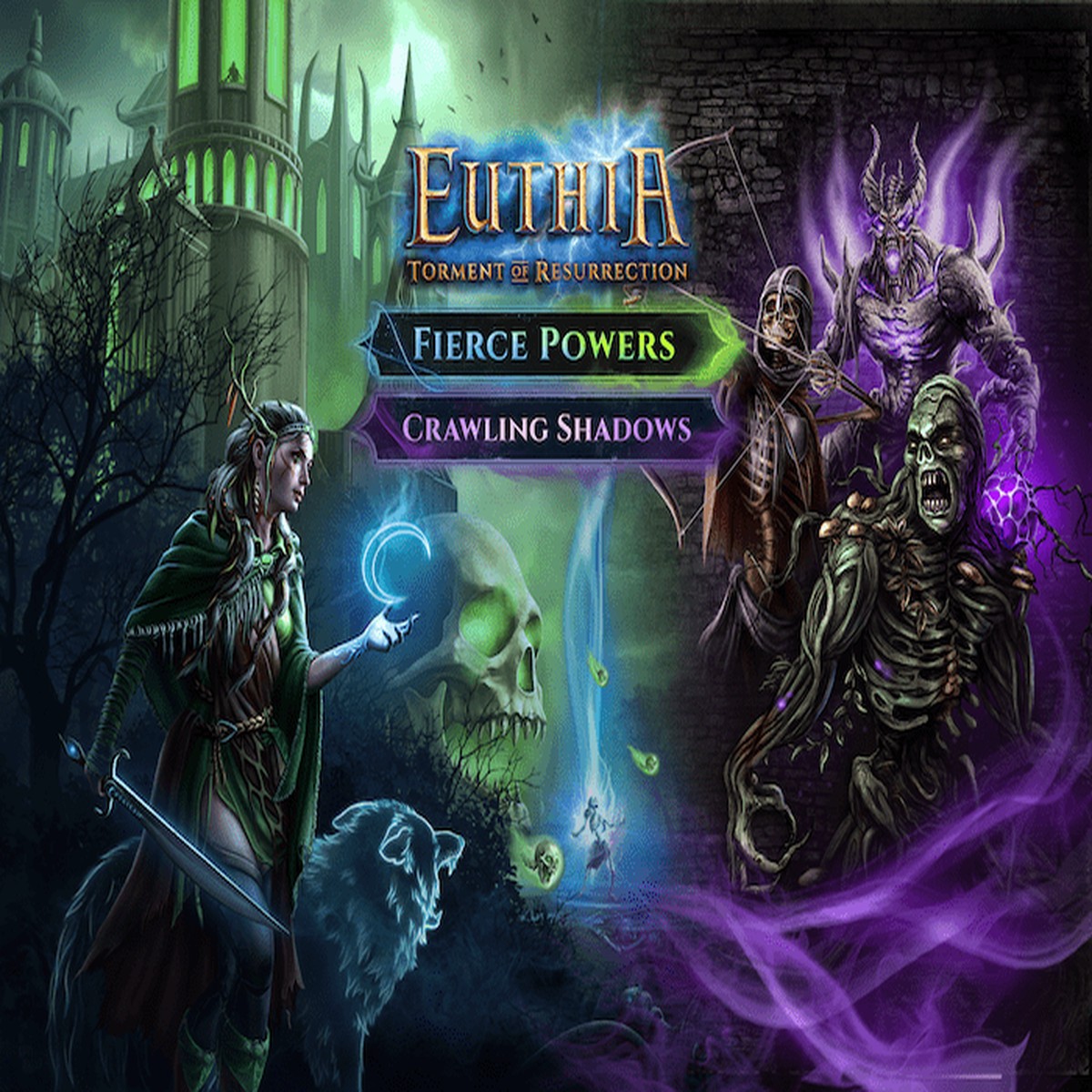 Euthia: Torment of Resurrection Fierce Powers / Crawling Shadows & Deluxe Expansions