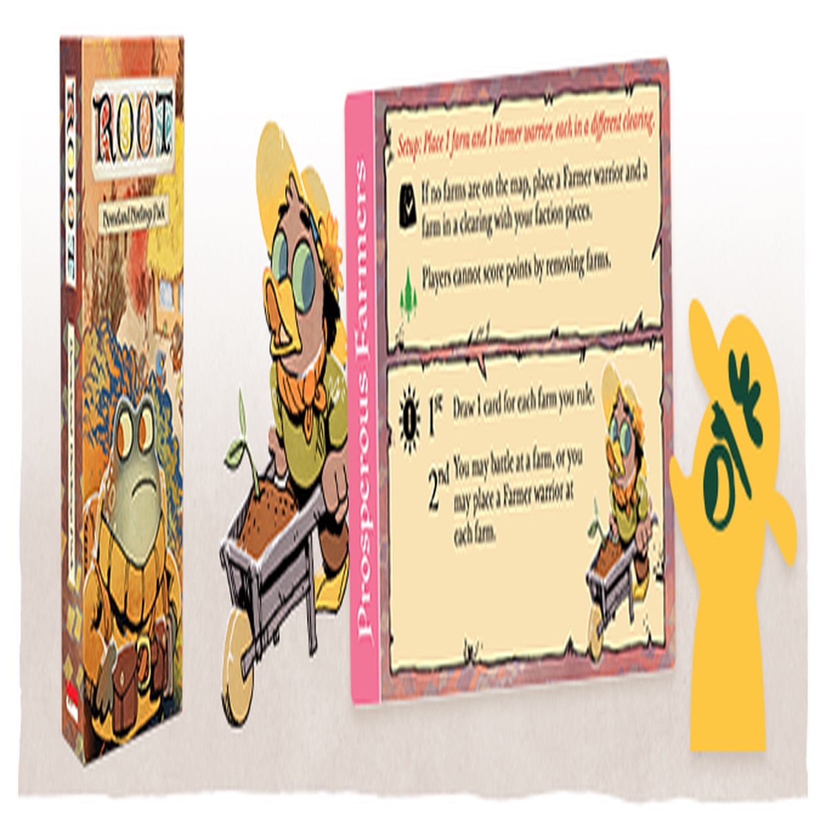 New Arrival Root: Homeland Hirelings Pack