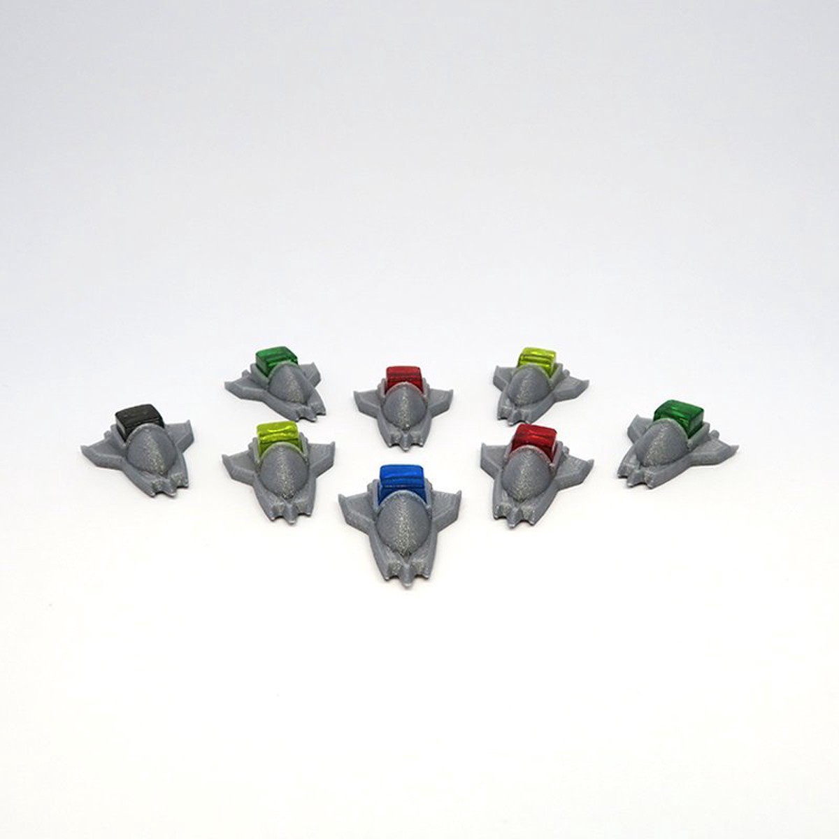 BGExpansions - Terraforming Mars Colonies: Space Ships (8 pieces)