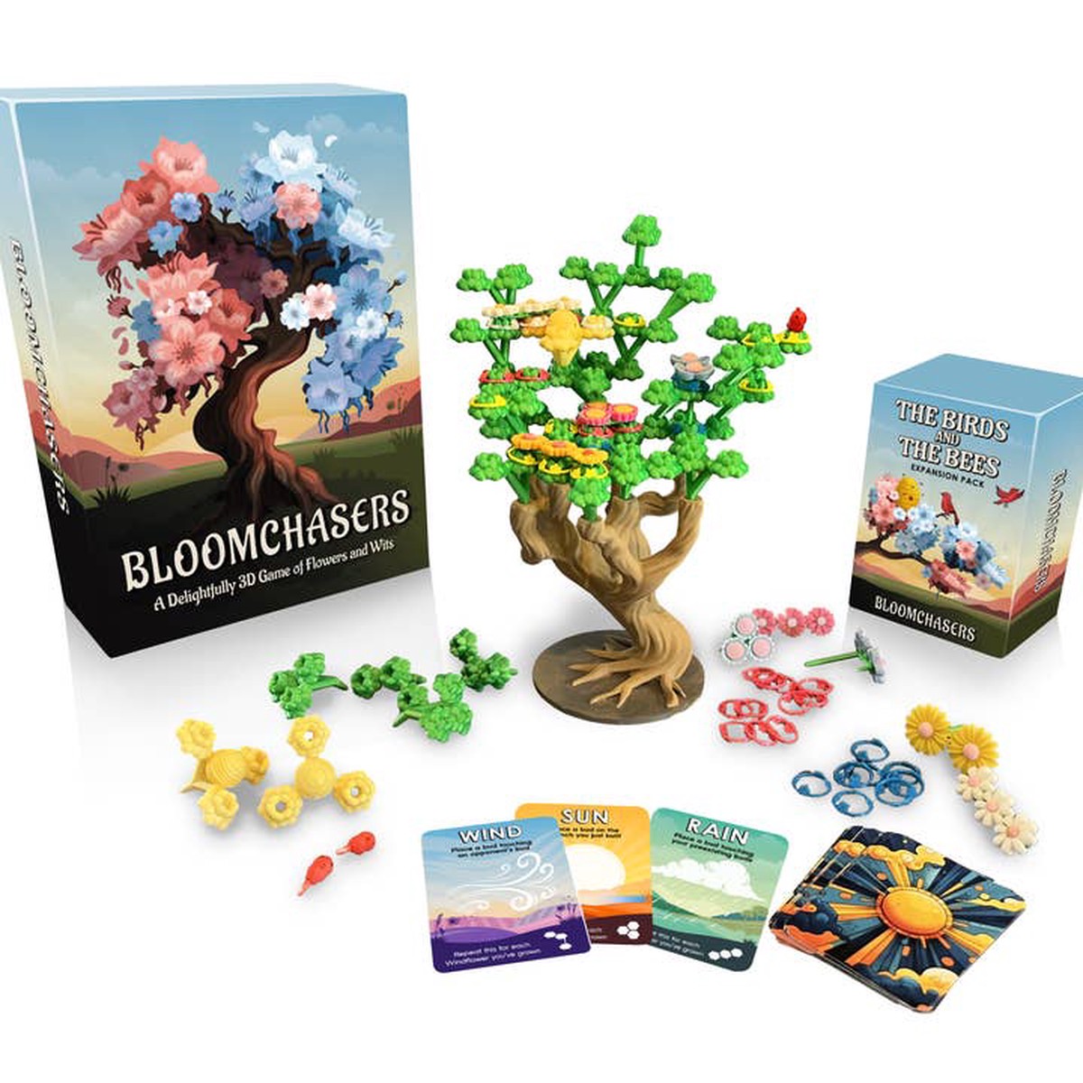 Bloomchasers: Base Game + Full Expansion (Minor Damage)