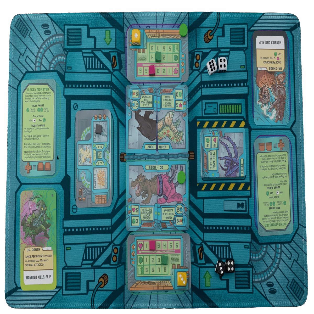 Dice Clash // Mint-Tin Monster Mash-Up Battle Playmat