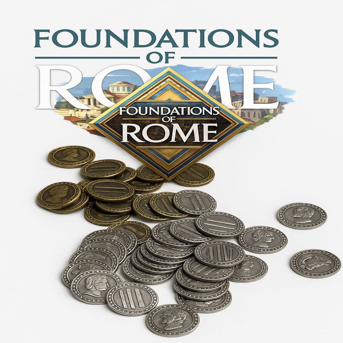 Foundations of Rome - Metal Coins