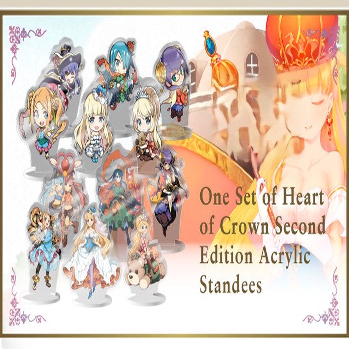 Heart of Crown: Second Edition Fairy Garden Acrylic Standees