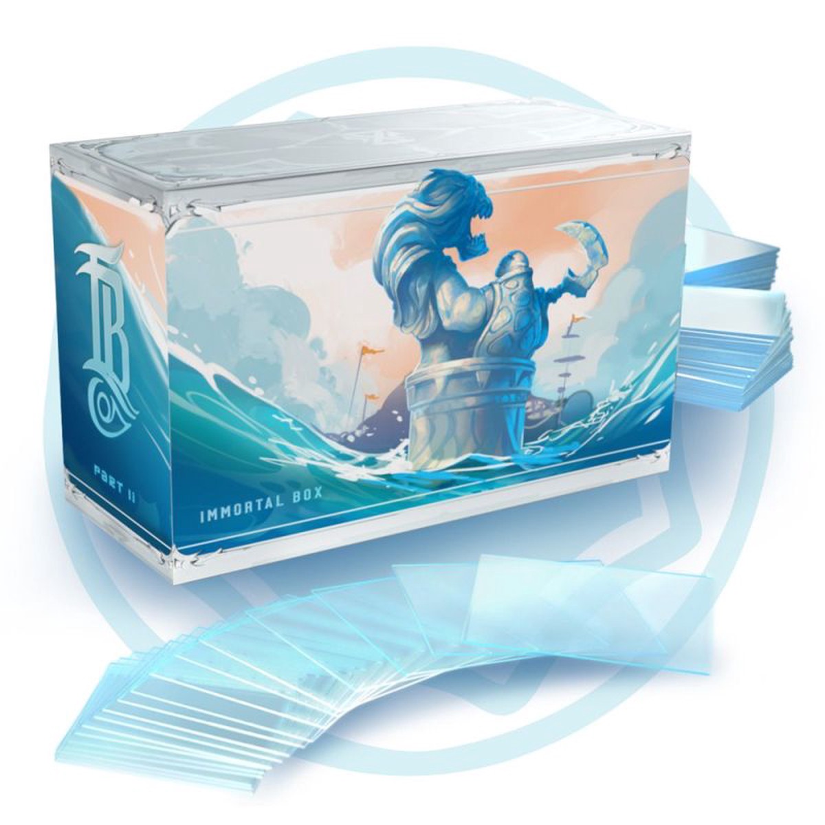 Tidal Blades: Immortal Deck Box and Card Sleeves