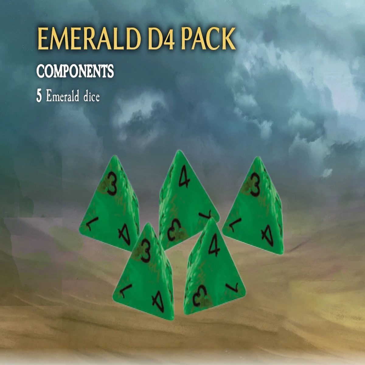 Kemet: Blood and Sand Green Dice
