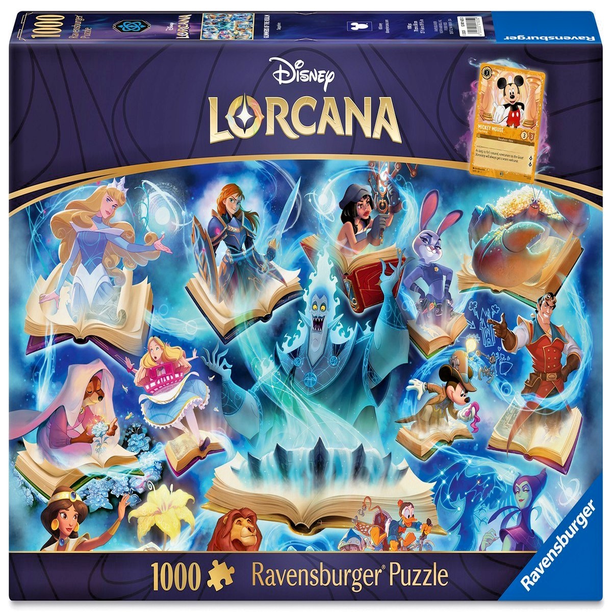 Puzzle - Ravensburger - Glimmers of the Realm: Sapphire (1000 Pieces)