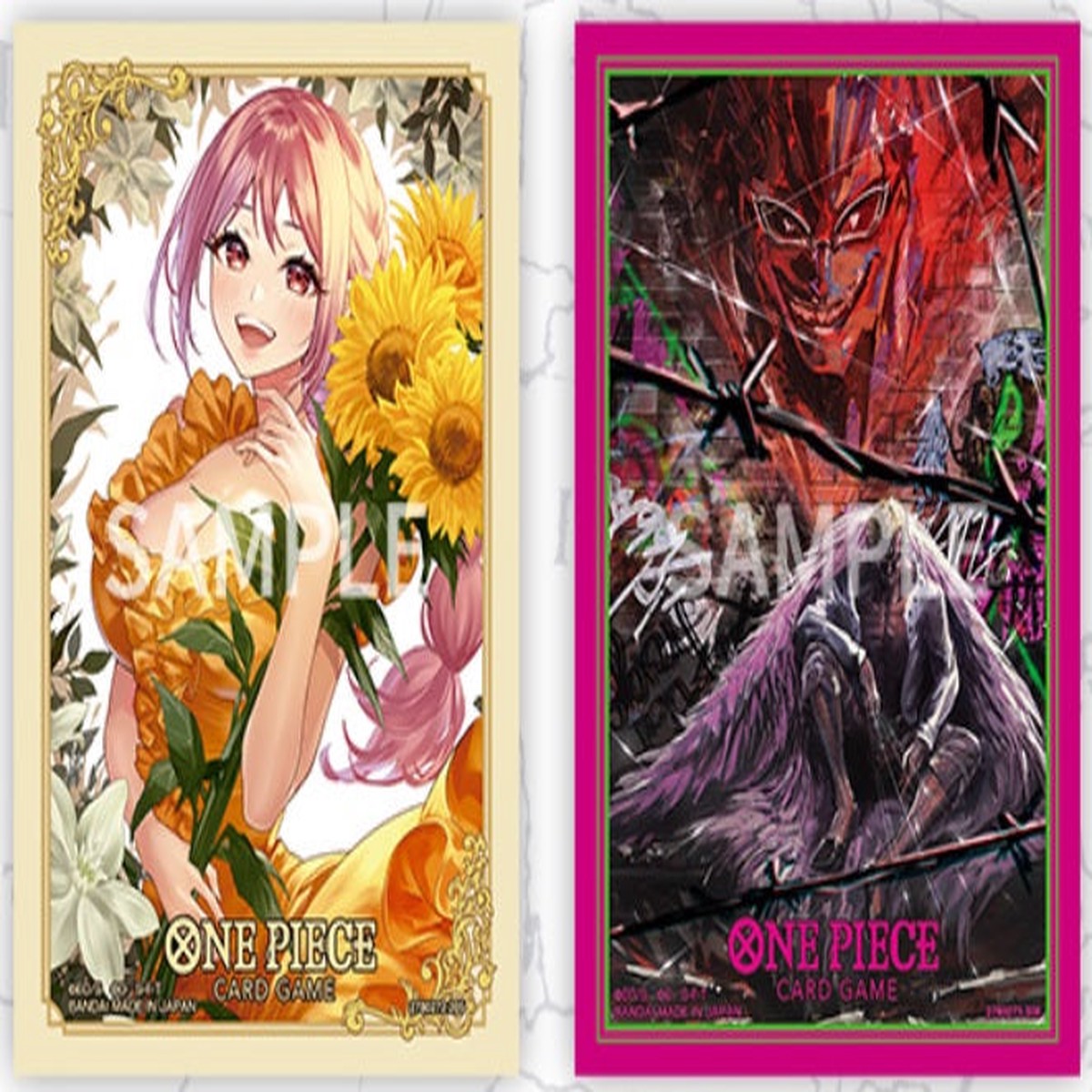 One Piece Card Game: Official Card Sleeve TCG + Limited Edition V4 (12ct)