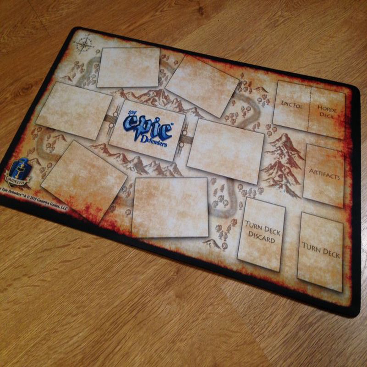 Tiny Epic Defenders: Playmat