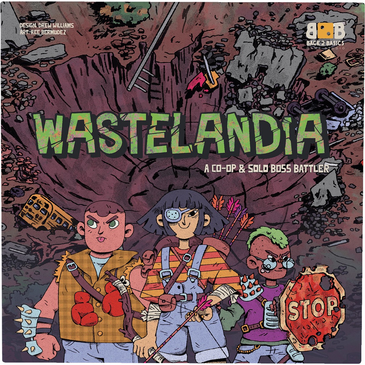 Wastelandia: A Co-op & Solo Boss Battler *PRE-ORDER*
