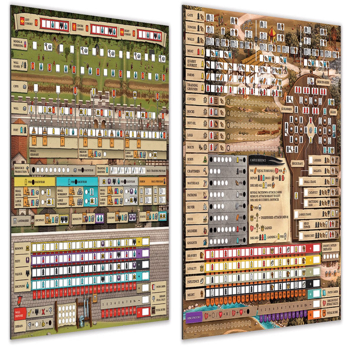 Hadrian's Wall/The Anarchy: Dry Erase Boards