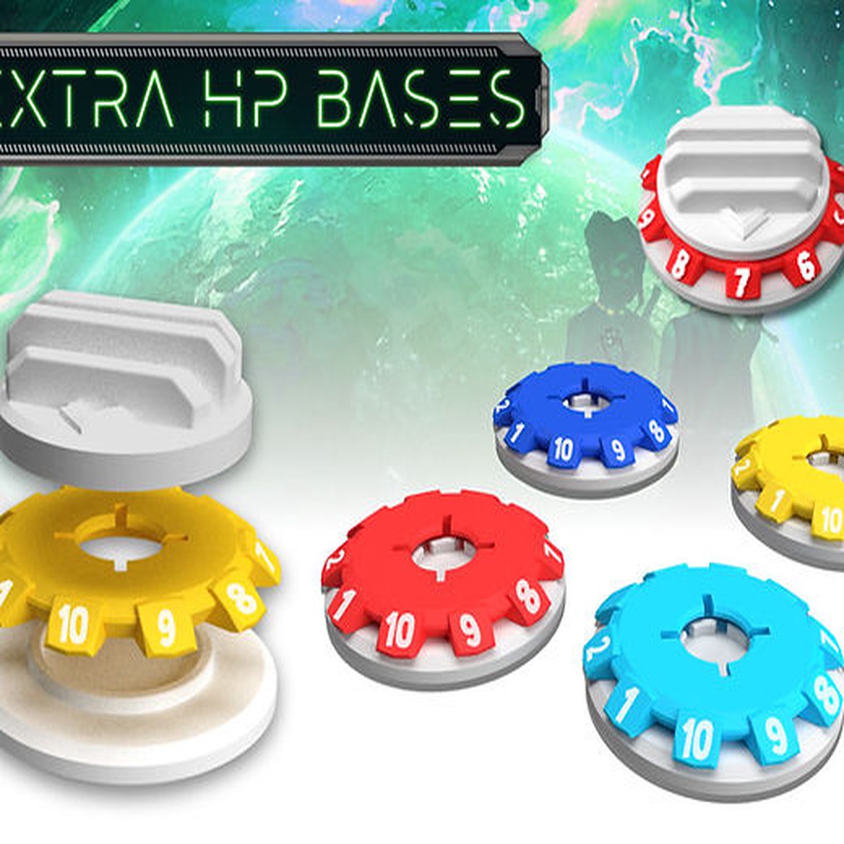 Phantom Epoch: Extra HP and Standee Bases