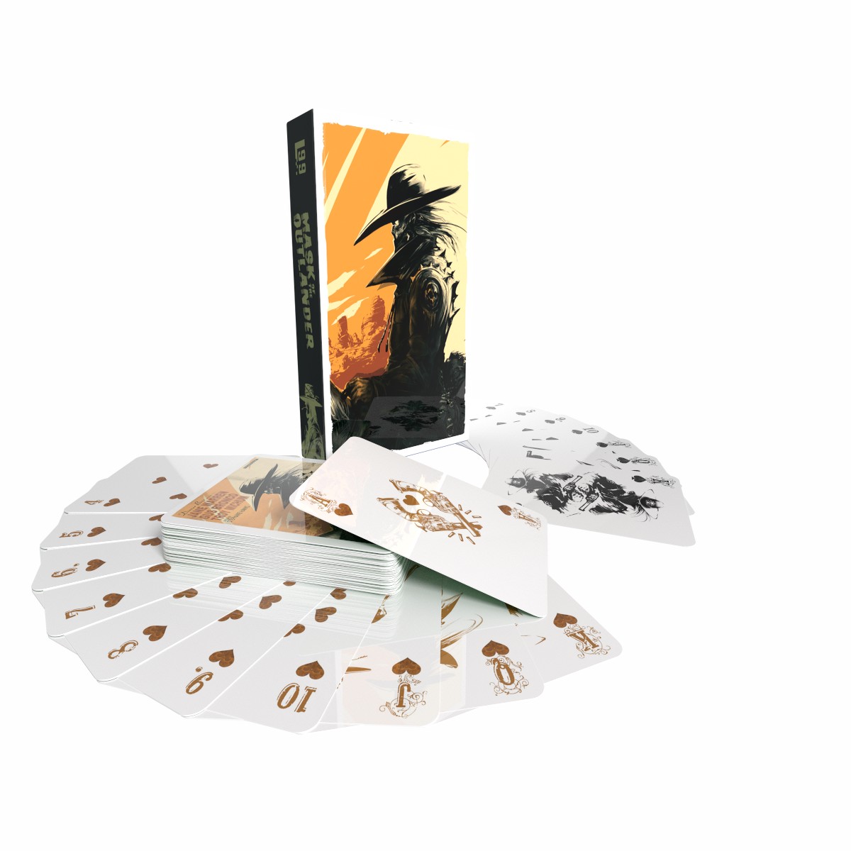Spooktacular Playing Cards - Mask of the Outlander